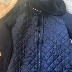 Sweater color navy blue brand Tommy Hilfiger size ca